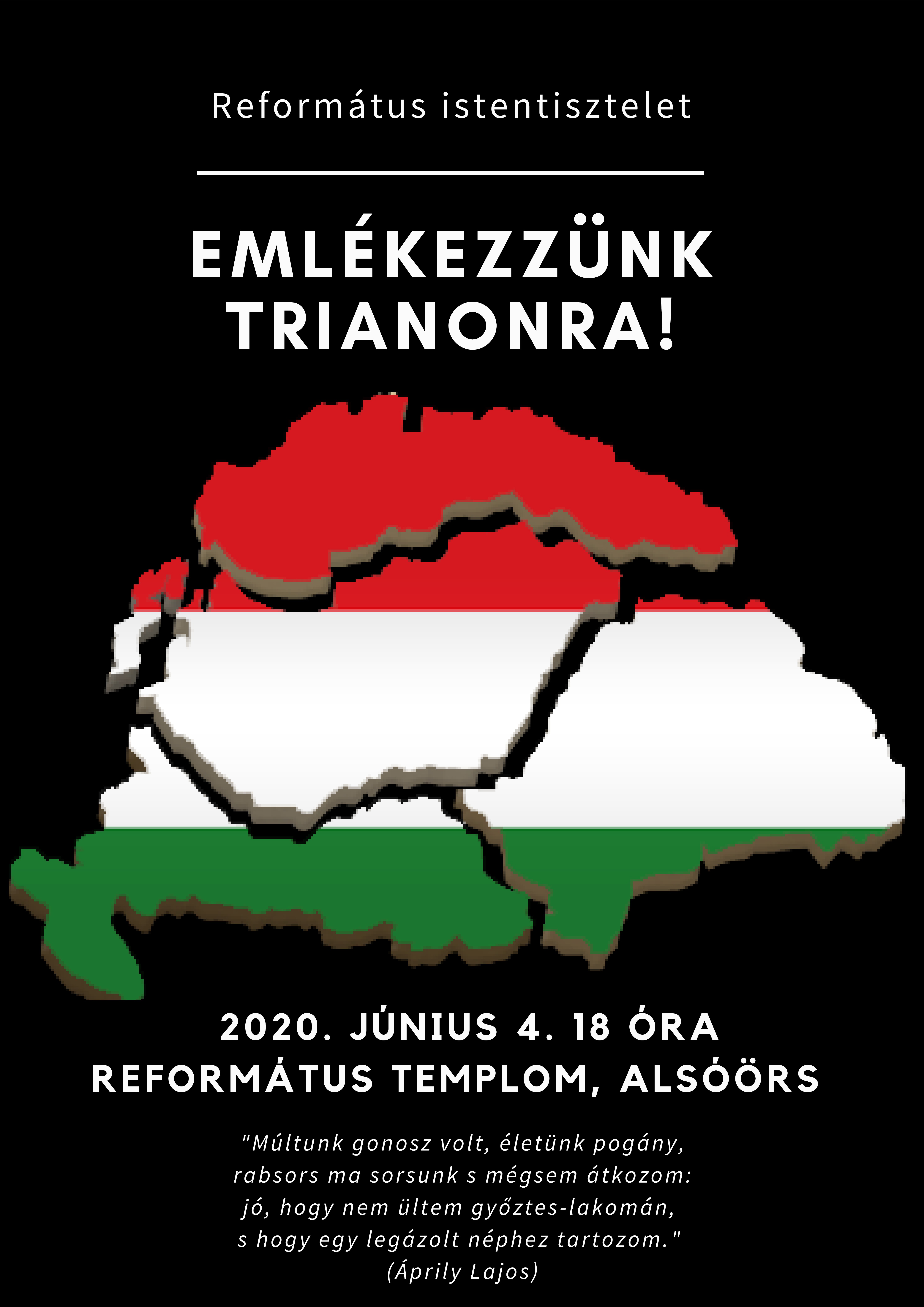 Read more about the article Emlékezzünk Trianonra!