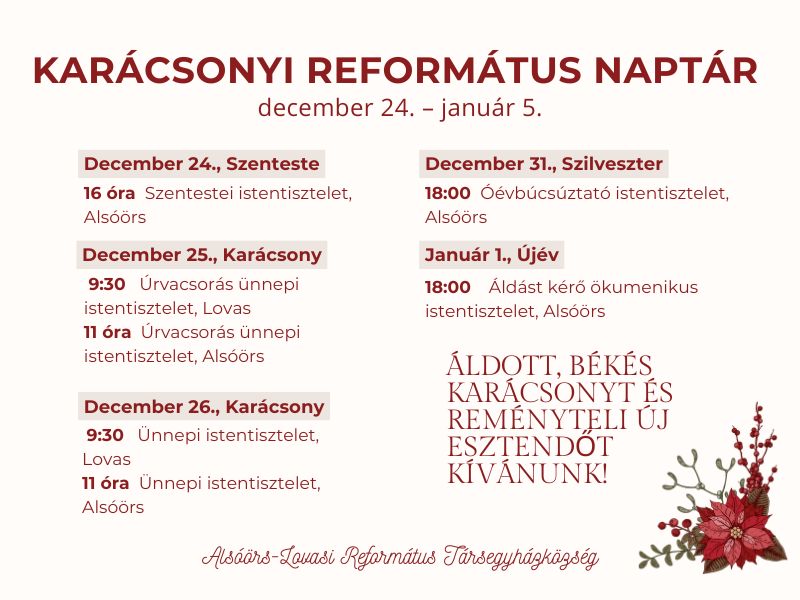 Alkalmaink január 1-jéig