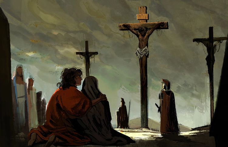 Read more about the article 2025. 03. 08. – Nikodémus Jézus keresztjénél (3/3.) – Dr. Kálmán Csaba